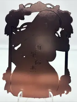 ❤Yor Goddess Story Anime Waifu Gold METAL Card - Spy X Family - Image 2
