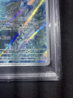 Pokemon TCG Articuno IR 161/159 Journey Together English Card, PSA 8 - Image 5