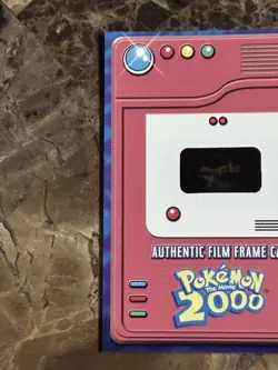 Topps Pokemon The Movie 2000 First Appearance / Lugia 35mm Film Card Damaged - Image 2