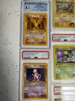 Pokemon 10 Card Lot - Graded PSA CGC - Vintage 1st editions, holos and non-holos - Image 2