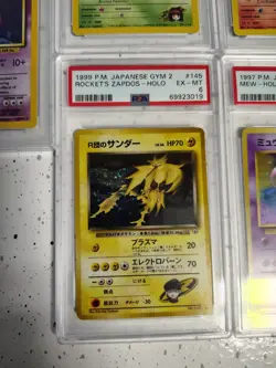 Pokemon 10 Card Lot - Graded PSA CGC - Vintage 1st editions, holos and non-holos - Image 4