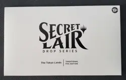 Magic the Gathering MTG - SECRET LAIR: The Tokyo Lands - FOIL ETCHED - SEALED! - Image 2