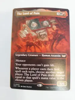 The Lord of Pain (Borderless) Commander: Duskmourn: House of Horror Regular - Image 1