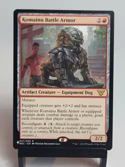 Magic The Gathering - The List - Komainu Battle Armor - Image 1