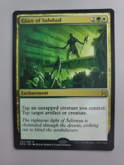 MTG Glare of Subdual Eternal Masters Regular Rare - Image 1