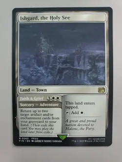 MTG Ishgard, the Holy See Final Fantasy Regular Rare - Image 1