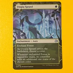 Utopia Sprawl | U | 63 | Wilds of Eldraine: Enchanting Tales | MTG - Image 1