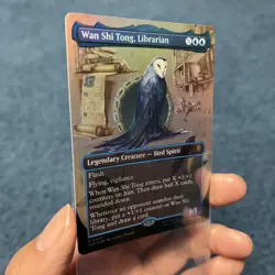 Wan Shi Tong Librarian Mythic Borderless FOIL NM - Magic MTG TLA #0320 - Image 2