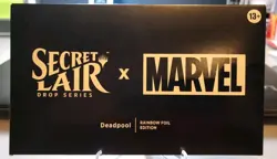 MTG Magic Gathering Secret Lair x Marvel - Deadpool - Rainbow Foil Edition - Image 1