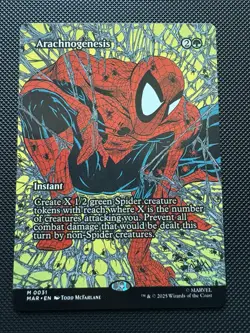 Arachnogenesis (Borderless) Marvel Universe Eternal-Legal Regular - Image 1