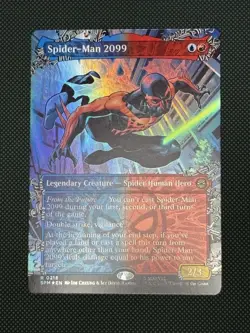 Spider-Man 2099 (0216) (Borderless) Marvel's Spider-Man Foil - Image 1