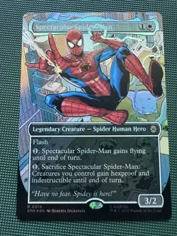 Spectacular Spider-Man (Borderless) Marvel's Spider-Man Foil - Image 1
