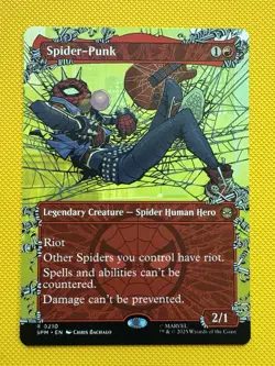 Spider-Punk (0210) (Borderless) Marvel's Spider-Man Regular - Image 1