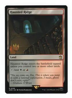 MTG - Haunted Ridge - Normal -Universes Beyond: Doctor Who - Near Mint - Image 1