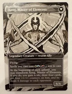 Avatar Aang (Borderless) M Avatar: The Last Airbender 308 NM Foil - Image 2