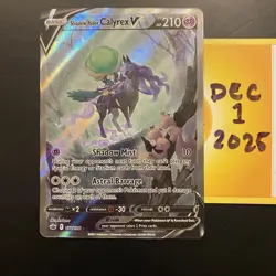 SHADOW RIDER CALYREX V 172/198 Alt Art - Pokemon Chilling Reign - TCG - Image 1