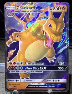 Pokemon TCG Charizard GX SM211 Hidden Fates Promo NM/M - Image 1