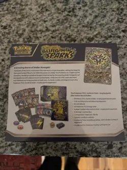 Pokemon TCG Scarlet & Violet Surging Sparks Elite Trainer Box ETB FACTORY SEALED - Image 2