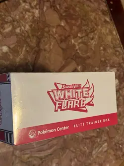 Pokemon TCG Scarlet Violet White Flare Elite Trainer Box Center Edition - Image 4