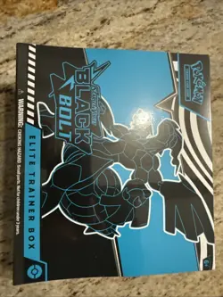 Pokemon TCG Scarlet & Violet Black Bolt Elite Trainer Box Etb Factory Sealed NEW - Image 1