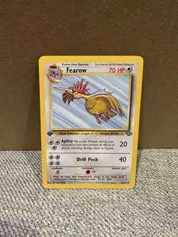 Pokemon Fearow 36/64 Jungle 1st Edition Uncommon LP - Image 1
