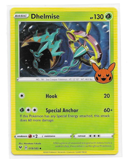 Pokemon TCG; Dhelmise 19/185, 2023 Trick Or Trade - Image 1