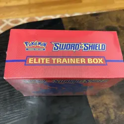 Pokemon TCG Sword and Shield Base Set ETB Elite Trainer Box Zacian, New - Sealed - Image 2