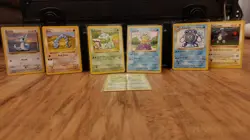7x Base Set Pokemon - Shadowless English - Vintage 1999 - Squirtle, Bulbasaur... - Image 3