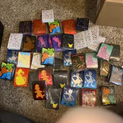 Lot Of Pokemon Sleeves 40 Packs From Various ETBs - Image 2