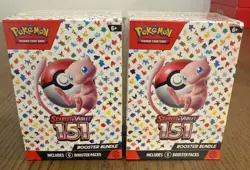 Pokemon TCG Scarlet and Violet 151 Booster Bundle Factory Sealed - Image 1