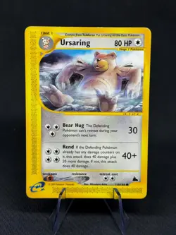 Ursaring 110/144 Skyridge Regular Pokemon TCG - MP WOTC - Image 1
