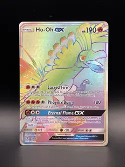 Pokemon TCG HO-OH GX Sun & Moon SM80 Promo - Image 1
