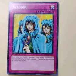 YUGIOH WABOKU BP02-EN170 MOSAIC RARE 1ST ED LP - Image 1