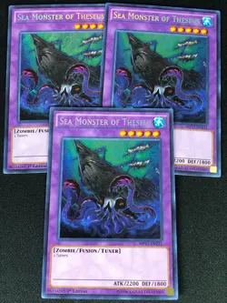 YUGIOH SEA MONSTER OF THESEUS MP17-EN231 1ST SECRET X3(NM) - Image 1