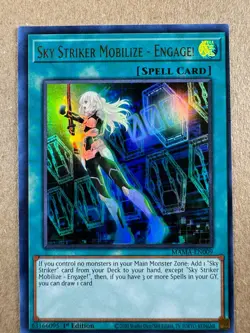Sky Striker Mobilize - Engage! MAMA-EN009 1st Edition Yugioh NM - Image 1