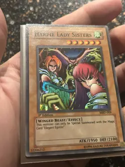Yugioh Harpie Lady Sisters MRD 1st Edition Nm/VLP - Image 4