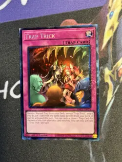 Yugioh Trap Trick Quarter Century Bonanza RA03 Platinum Collector Rare - Image 1