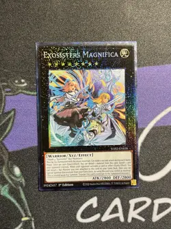 Yugioh Exosister MagnificaPrismatic Collectors Rare RA02 - Image 1