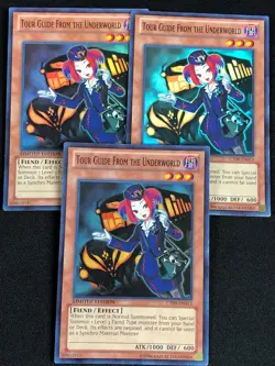 YUGIOH TOUR GUIDE FROM THE UNDERWORLD CT09-EN013 SUPER X3 (LP) - Image 1