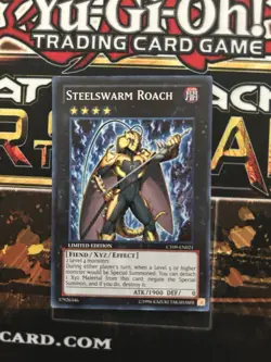 Yu-Gi-Oh! Steelswarm Roach X1 NM Limited Edition - Image 1