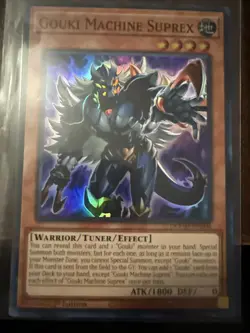 Yugioh! Gouki Machine Suprex DOOD-EN006 Super Rare 1st Ed NM - Image 1