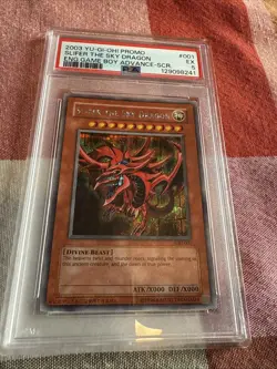 Yu-Gi-Oh! Slifer the Sky Dragon 2003 Game Boy Advance Promo GBI-001 PSA 5 - Image 1