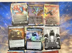 MTG Magic The Gathering Card Lot Final Fantasy/Spider-Man 62 Cards NM - Image 3
