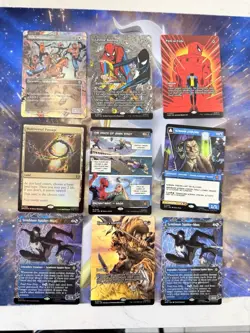 MTG Magic The Gathering Card Lot Final Fantasy/Spider-Man 62 Cards NM - Image 4