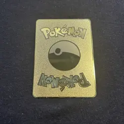 🍃Gold Metal Bulbasaur IR 143/142 Fan Art Card Collectible/Gift/Display🍃 - Image 2