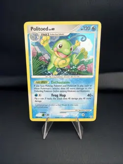 Politoed Holo Rare Pokemon TCG Card 12/146 Legends Awakened - Image 1