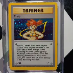 VINTAGE 2000 Misty Pokemon Gym Heroes: 1st Edition 18/132 Holo CGC 9 Card - Image 2