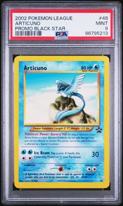 ARTICUNO 48 | PSA 9 | Black Star Promo WOTC Graded Pokemon Card - Image 2