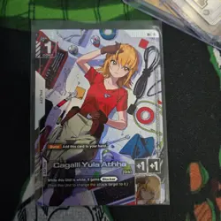 Gundam Card Game Cagalli Yula Athha R+ Newtype Rising GD01-096 Alternate Art AA - Image 1