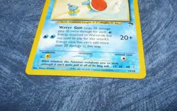 Pokemon Wartortle 15/18 card TCG Southern Islands - Image 3